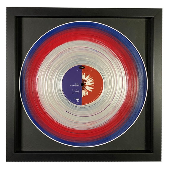 Crashing: Hand-painted DMB Vinyl Art Rock Record Music Art - Etsy