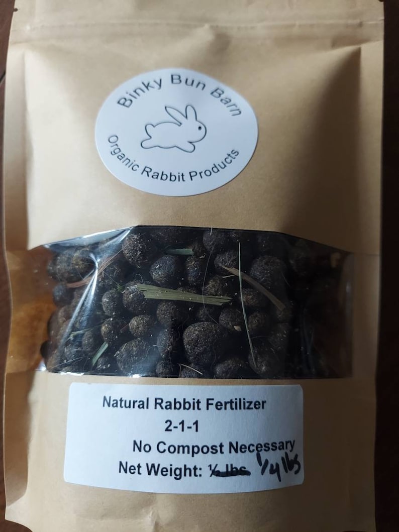 Natural Rabbit Manure Fertilizer Etsy Canada