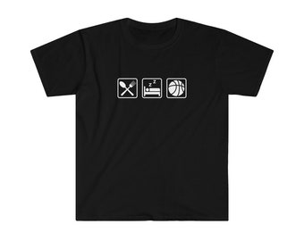 Comer, Dormir, Camiseta de baloncesto, Camiseta de juego de pelota, Comer, Dormir, Repetir, Camiseta de bailarín,