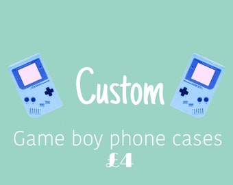 Gameboy Iphone Case Etsy