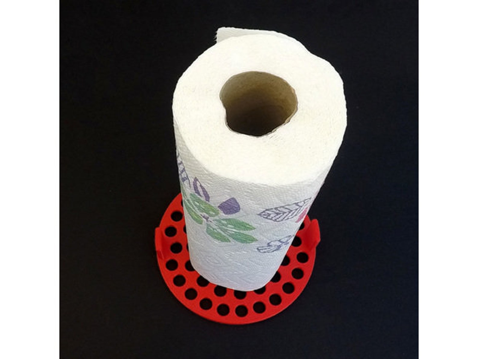 3d Printed Paper Towel Holder With Lock Etsy
