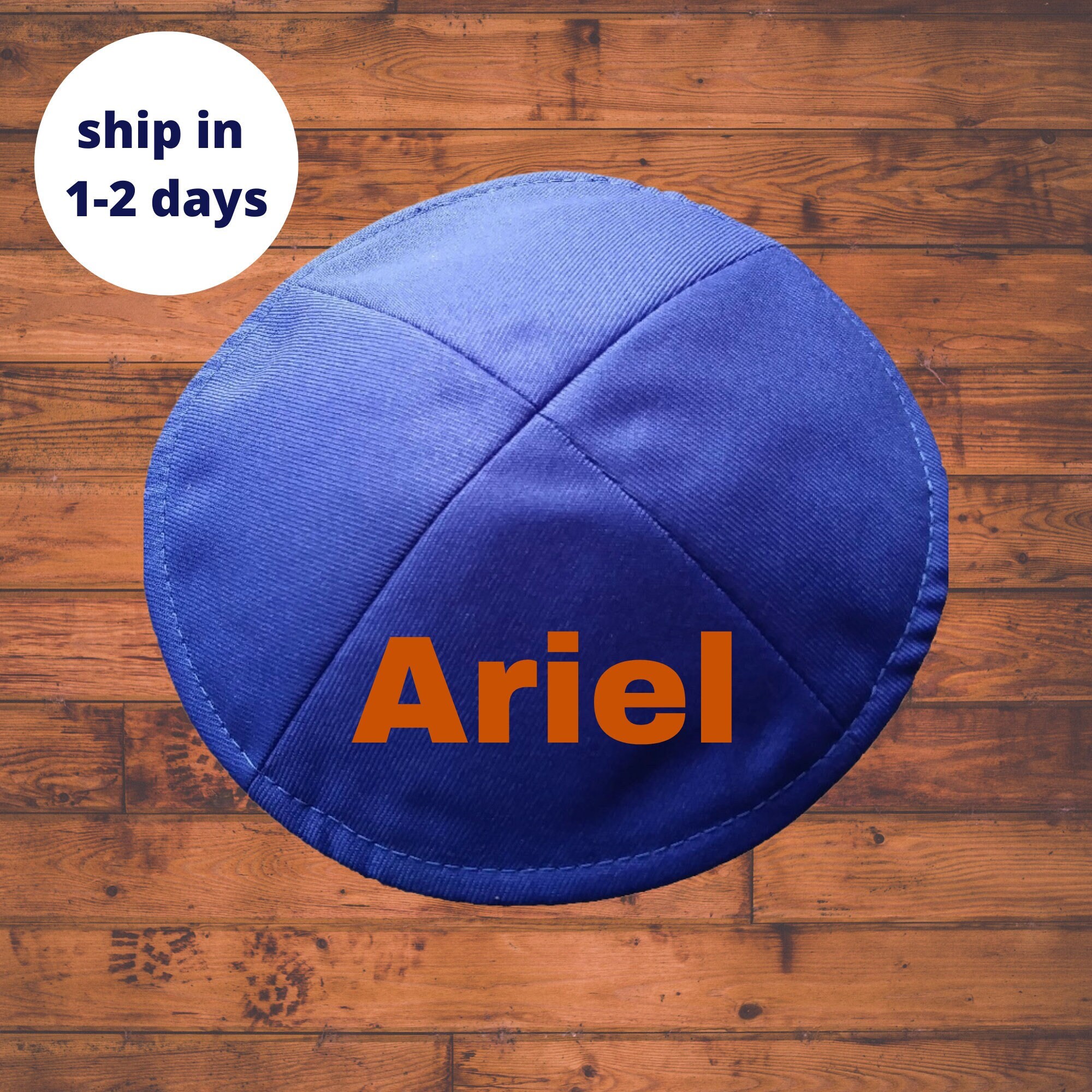 Personalized Kippah yarmulke Jewish Name Toddler Kippa Etsy