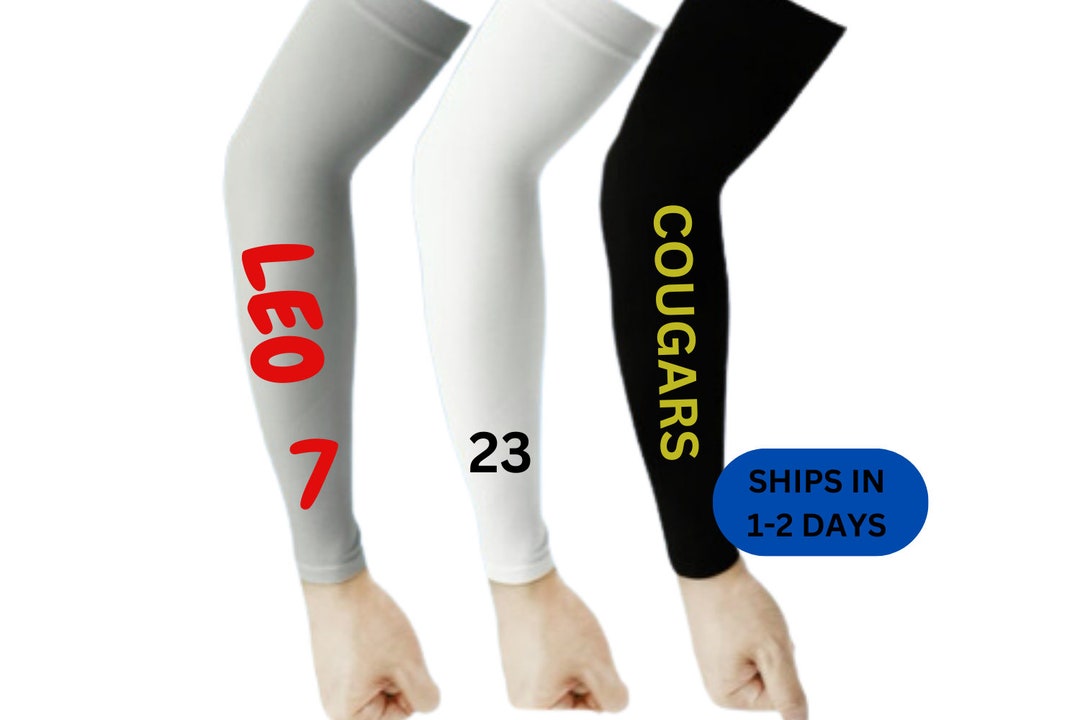 Custom Arm Sleeve, Personalized Arm Sleeve, Compression Arm Sleeve
