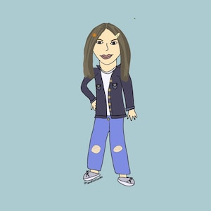 Fun Custom Digital Headshot, Digital Profile Picture, Cartoon Headshot, Social Media Logo, Cartoon Portrait