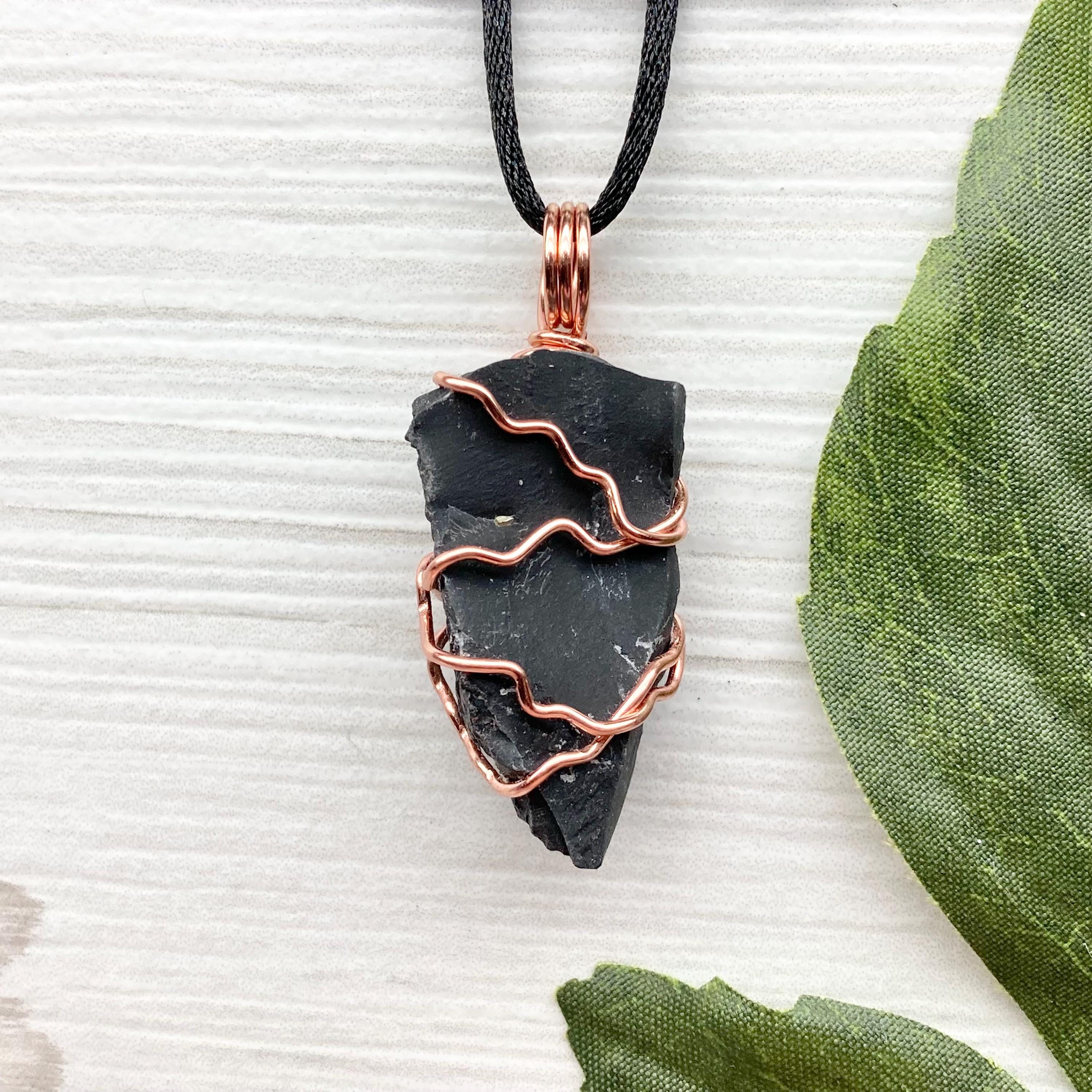 Raw Onyx Necklace - Etsy