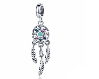 Dream Catcher Charm Pendant Flower Gold S TF02SGO Dream Catcher Charm Pendant Flower Gold S TF02SGO
