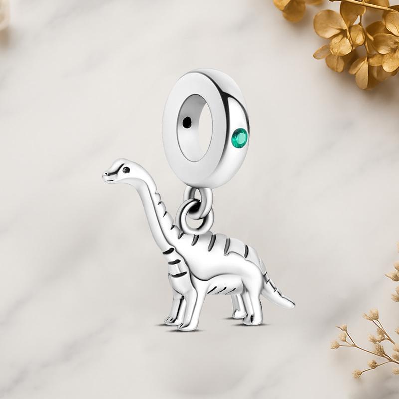 DALANE Collana Drago Smaltato Per Donne E Ragazze - Ciondolo Dinosauro In Lega Di Zinco, Regalo Con Sacchetto