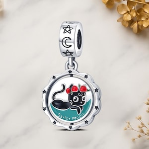 Sailor Moon Genuine 925 Sterling Silver for Charm Bracelet