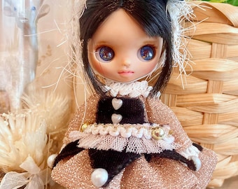 Muñeca Blythe pequeña y personalizada, hecha a mano - Bunny Alice