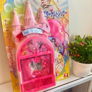 Miroir mural Sailor Moon Castle des années 90 pour maquillage, jouets vintage Sailormoon