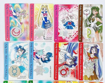 1993年 セーラームーン公式 銀箔 キラプリズムカードセット（12枚入り