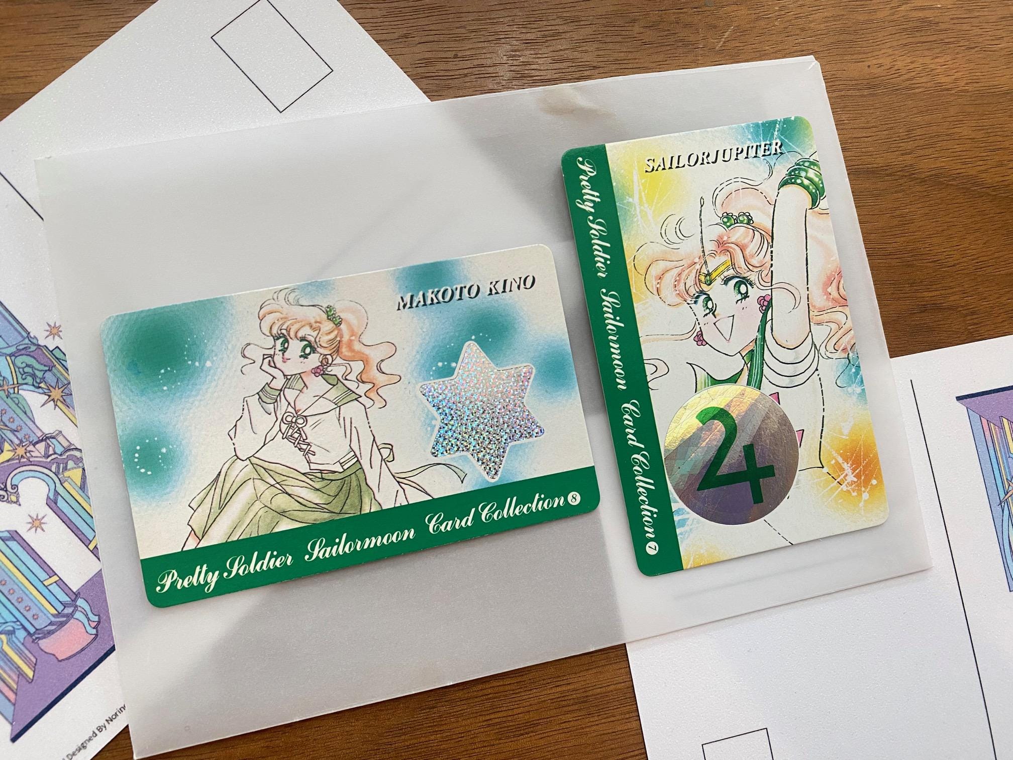 1993年 セーラームーン公式 銀箔 キラプリズムカードセット（12枚入り