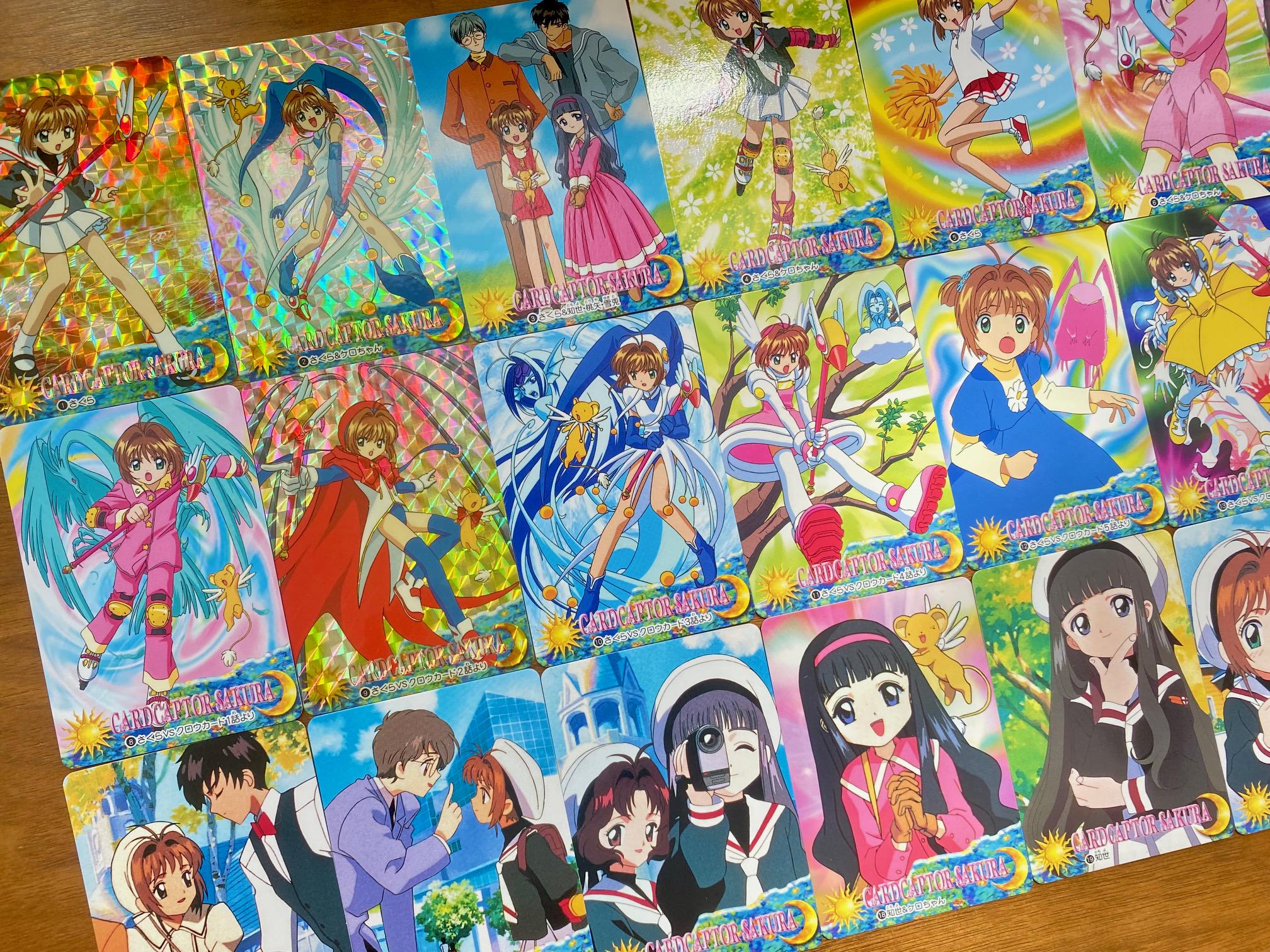 Rare Full Set | Cardcaptor Sakura 1998 Vintage PP Part 1