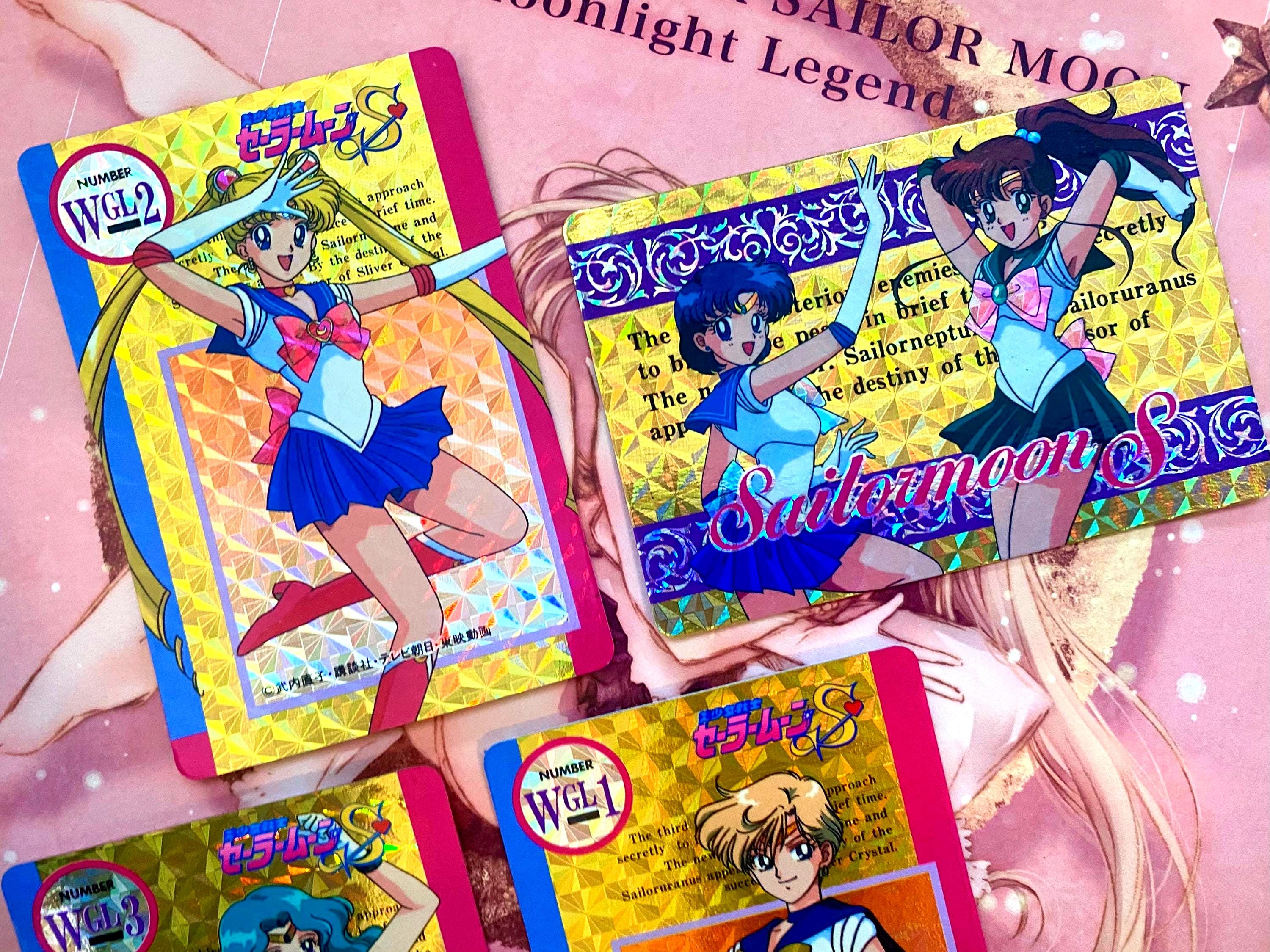 セーラームーン ダブルヒドゥンプリズムキラカード – ヴィンテージ90