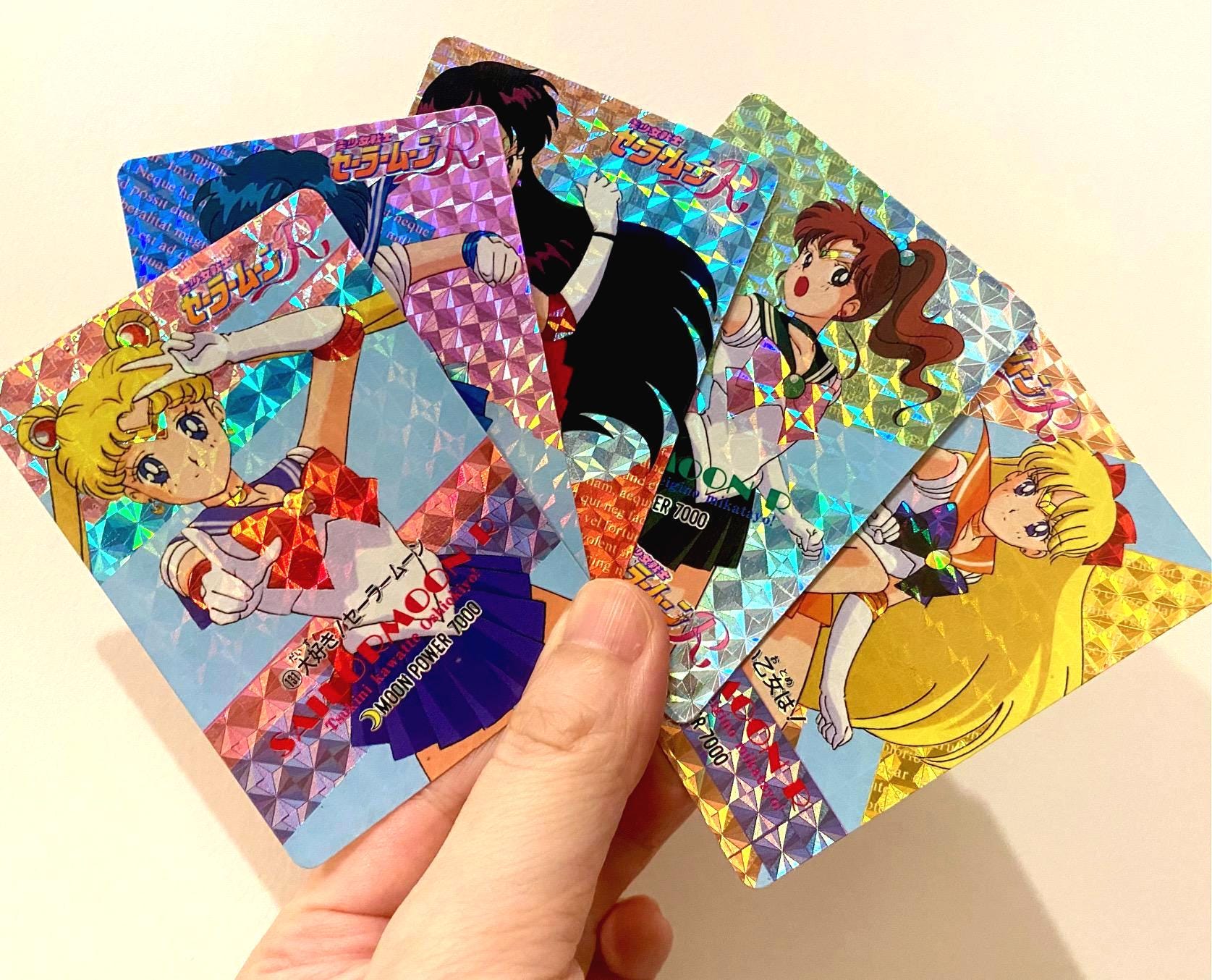 Sailor Moon 90s Vintage Amada Complete Set of PP Kira Sparkle Prism  Carddess Part 3.5 | Sailormoon Authentic Cards - Etsy