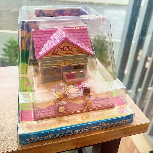 Vintage Polly Angel Pocket Beach Cafe, 1994 Bluebird Compact