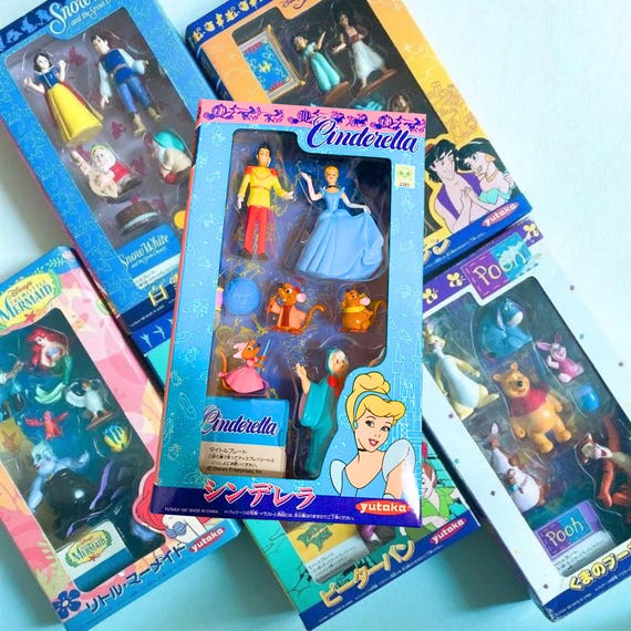 希少ヴィンテージ 2003年 ユタカ ディズニー シンデレラ 映画 フレンズ