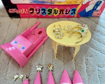 Bandai 1993 Sailormoon R Princess Castle playset parts bundle sale