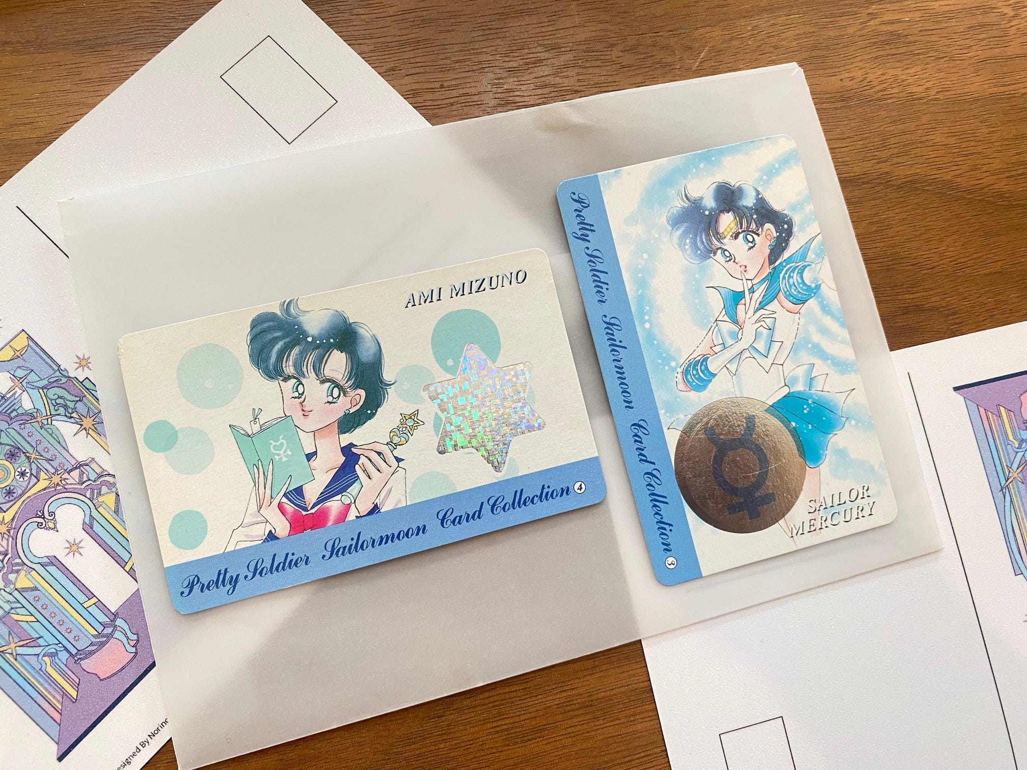 1993年 セーラームーン公式 銀箔 キラプリズムカードセット（12枚入り