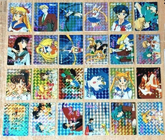 セーラームーン バンプレスト ミニカードセット 1994年 ヴィンテージ