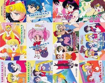 Complete 36 pcs Bandai Sailor Moon PP card Part 4 normal cards set