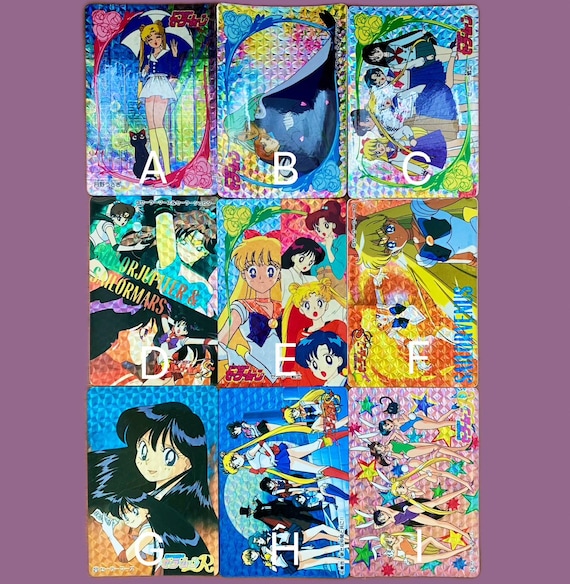 rare sailor moon cards 1997 Sailor Moon Prismatic You Pick Trading Card Singles #1-#72 Cracke   TvMovieCards.com