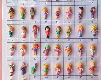 Vintage Polly Pocket-figur - Välj din stil