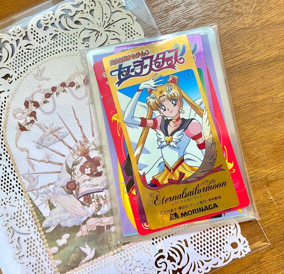 Sailormoon 90s Vintage Official Movic Laminated Card & Hologrphic