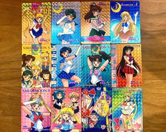 セーラームーン 90年代ヴィンテージ オフィシャルジャンボカード