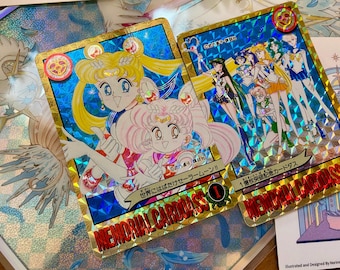 セーラームーン 90年代ヴィンテージ オフィシャルジャンボカード
