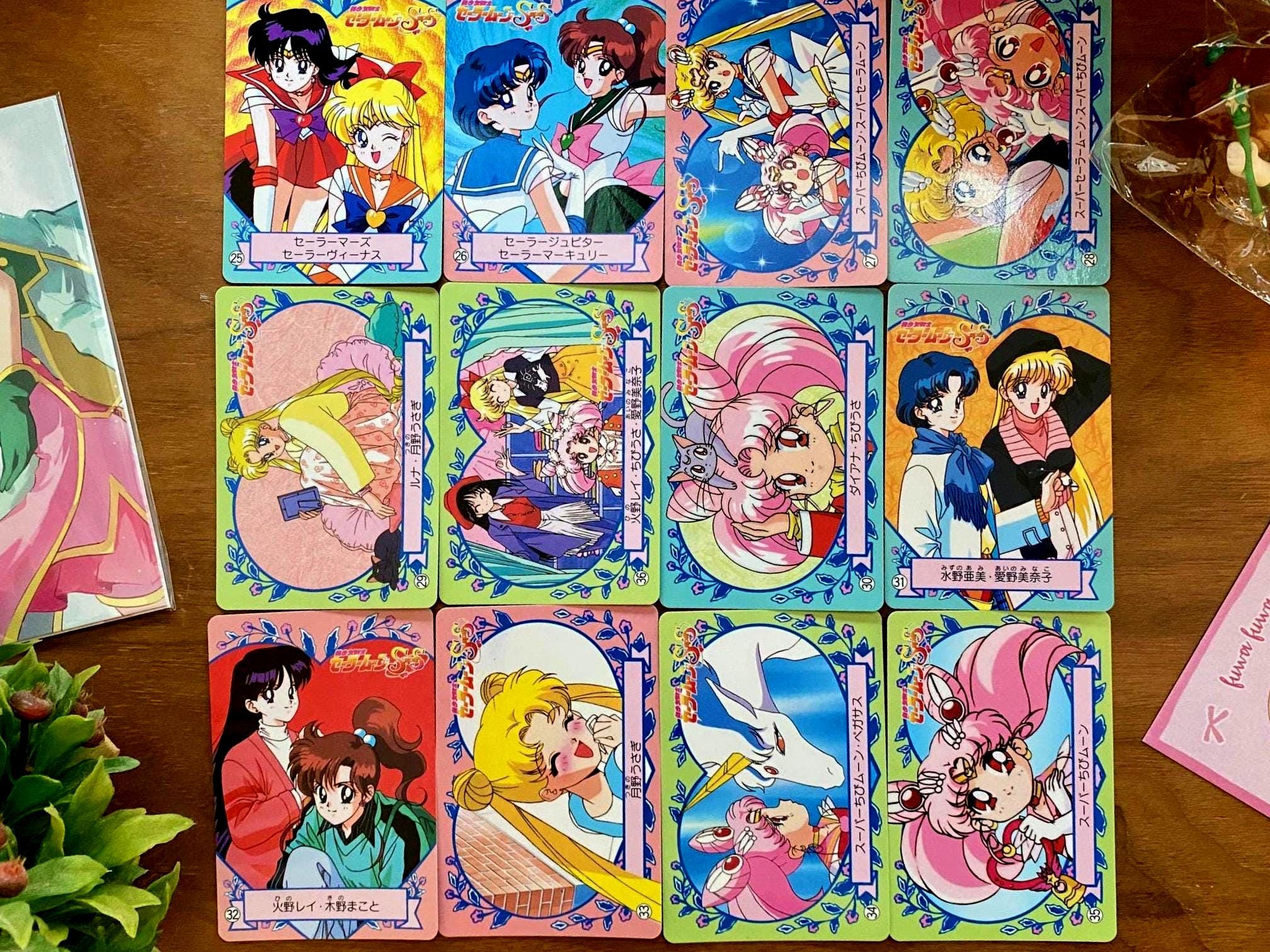 IL MAZZO DI carte Sailor Moon chibis sd r non è un mazzo di una sola