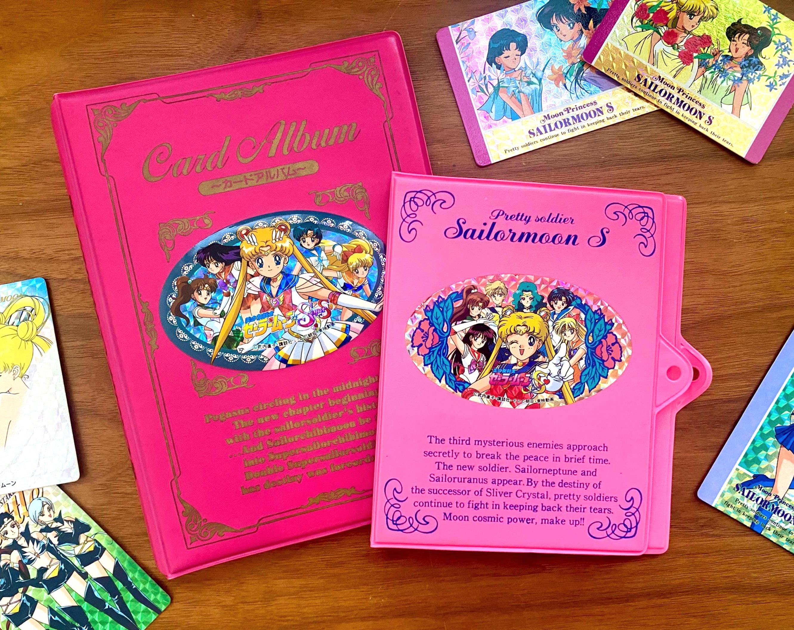 セーラームーン90年代公式カードアルバム（プリズムカードダス用）（未