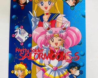 セーラームーン 90年代ヴィンテージ オフィシャルジャンボカード