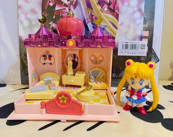 100% Complete Sailor moon vintage 1994 castle playing miniature doll house - Bandai