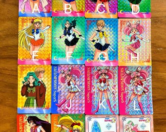 Vintage jaren 90 Sailor Moon Prism-kaart | Officiële heldenkaart