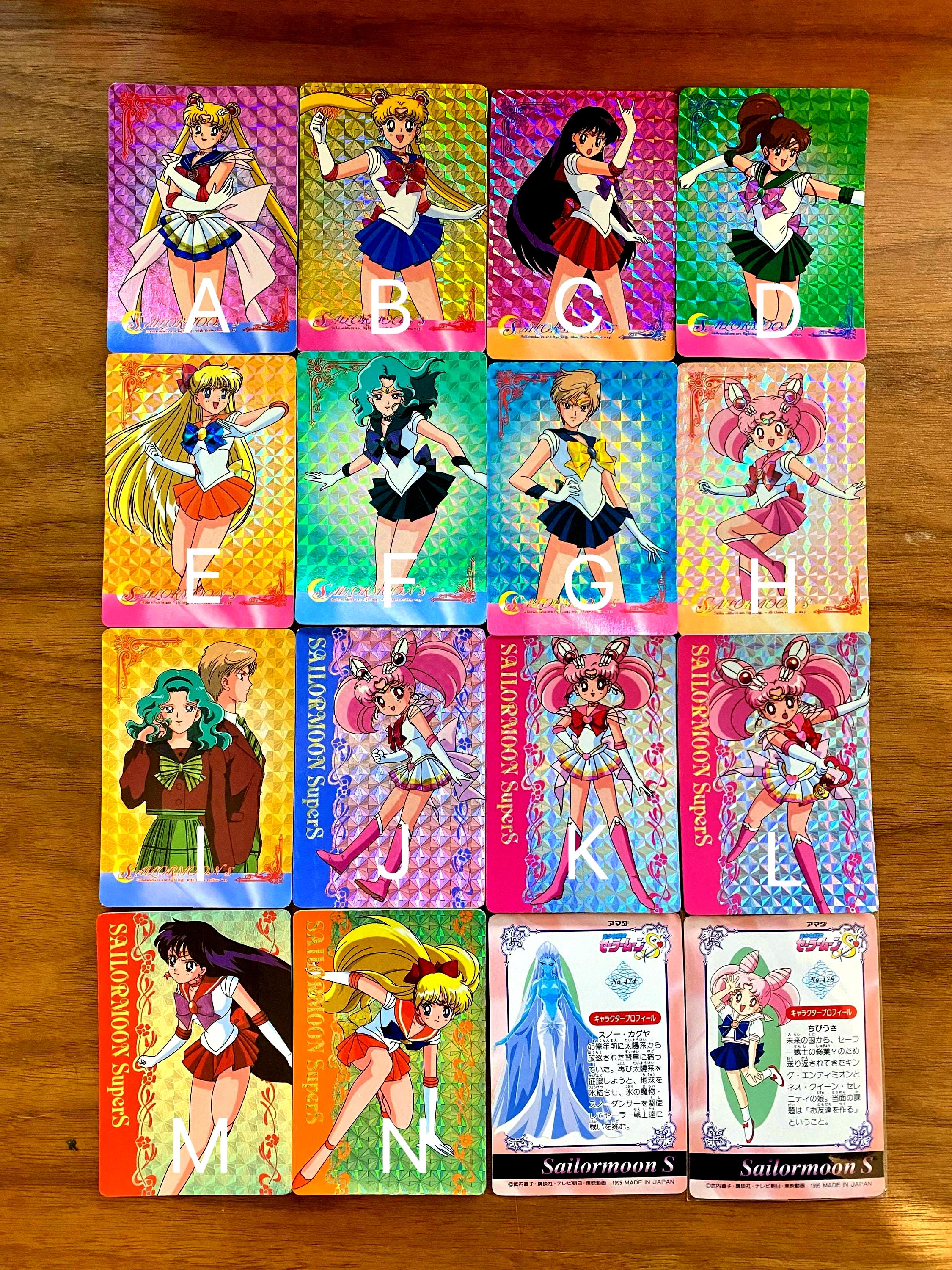 ヴィンテージ90年代セーラームーンプリズムカード｜オフィシャル 