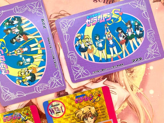 セーラームーン ダブルヒドゥンプリズムキラカード – ヴィンテージ90