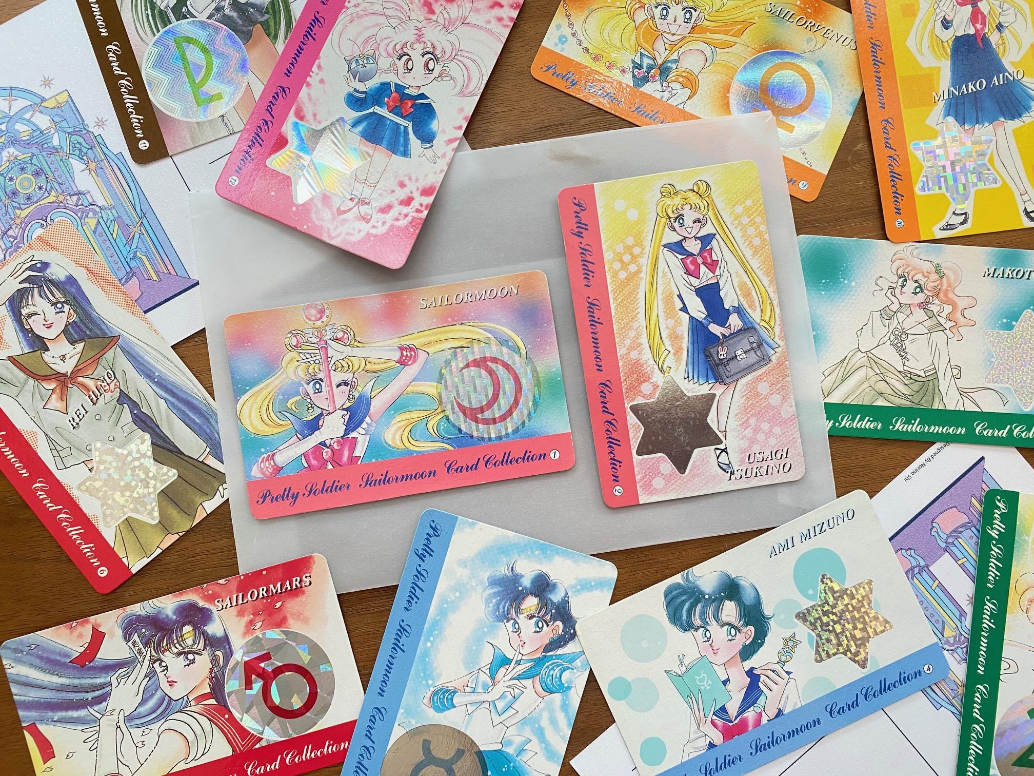 1993年 セーラームーン公式 銀箔 キラプリズムカードセット（12枚入り
