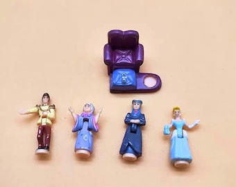 Complete Disney Vintage Cinderella Tiny Collection extra characters set | Polly Pocket figures