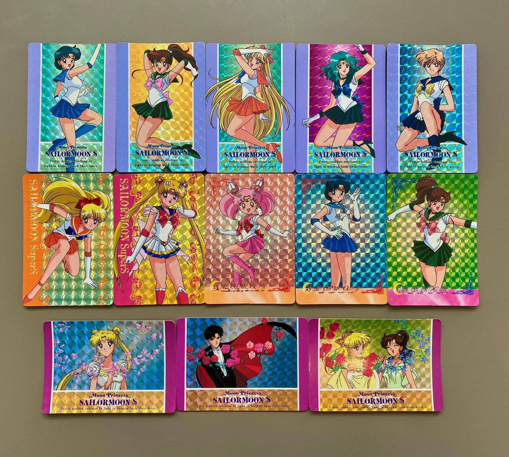 Sailor Moon Collectible Cards - Etsy