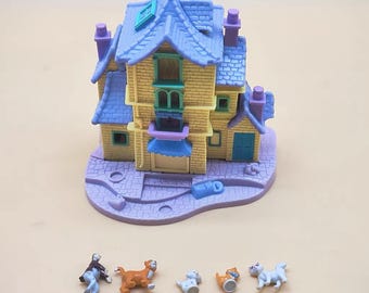 Rare Aristocats Polly Pocket Disney almost Complete | Vintage 1996 Marie Collectible Toy