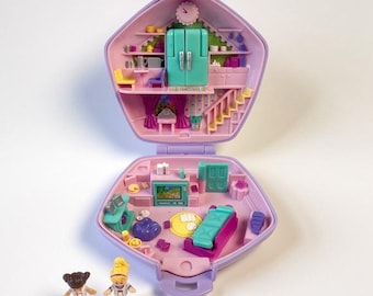 100% Complete Bluebird Polly Pocket Polly’s Video Party/Slumber Party 1994