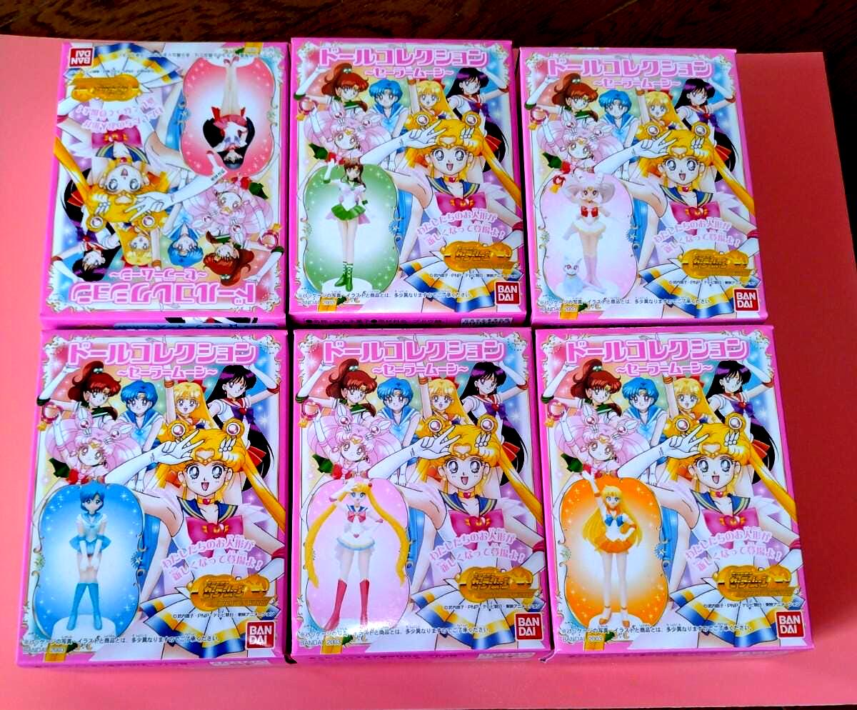 Vintage Sailor Moon Bandai Figure Set – 2003 NIB Collectibles