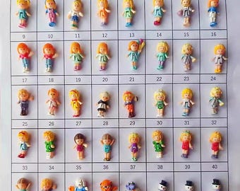Välj din stil #8 | 90-tals vintage Polly Pocket Pocket snörestaurang överraskningsfest stuga hus butik för Polly Pocket kompakt lekset