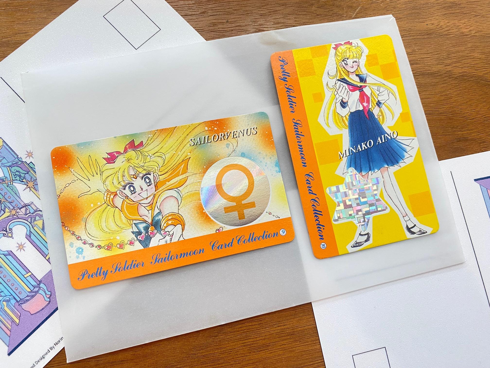 1993年 セーラームーン公式 銀箔 キラプリズムカードセット（12枚入り