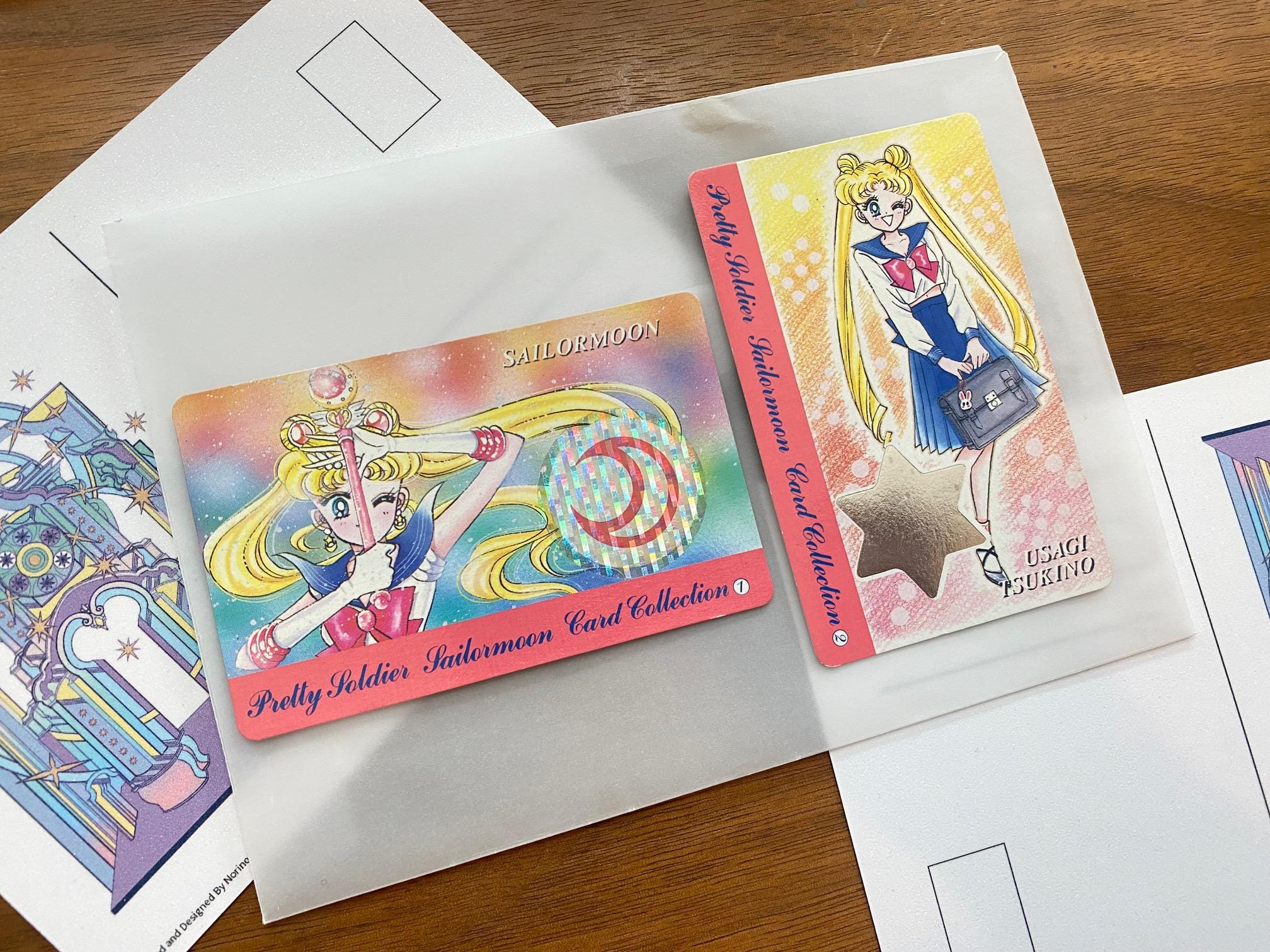 1993年 セーラームーン公式 銀箔 キラプリズムカードセット（12枚入り