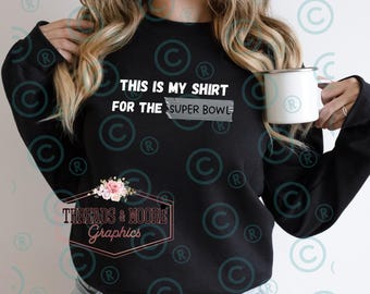 Creed Humphrey Chiefs This is my game Shirt | Super Bowl| Chiefs | Kansas City PNG FILE | Football | dtf | superbowl