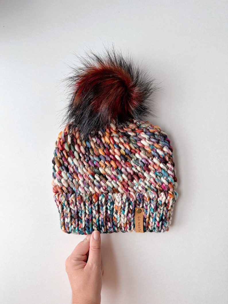 CROCHET PATTERN | The Sea Stone Beanie | Toddler, Child + Adult Sizes | Crochet Winter Hat Pattern | Crochet Bulky Hat Pattern image 6