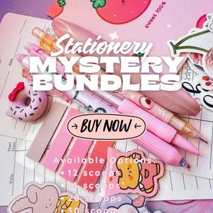 Mystery Scoop Stationery Bundle | BXD Mystery Scoops