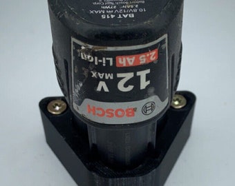 Bosch & Milwaukee Battery Holder Mounting Bracket 12V, 4 Pack
